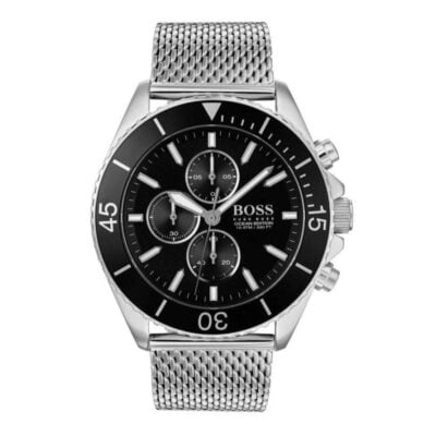 Hugo Boss Men's Watch Chronograph Ocean Edition Black - HB1513701
